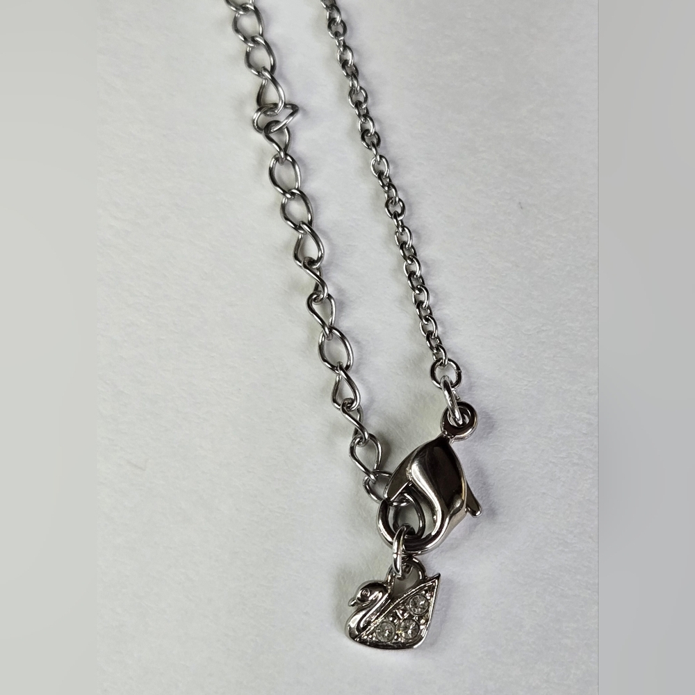 Swarovski Belle Geometric Pendant Necklace - Picture 8 of 9
